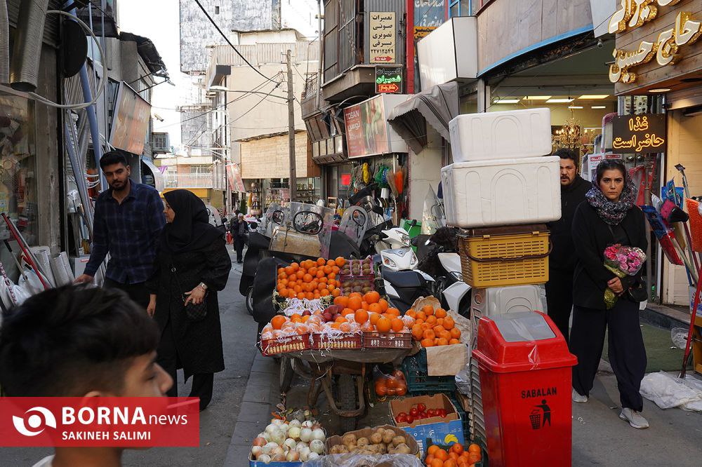 عکس/ حال و هوایِ بازار تجریش در آستانه نوروز