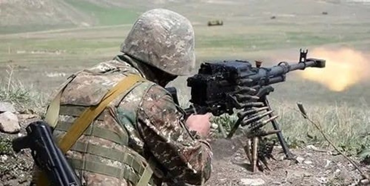 تیراندازی ارمنستان به مواضع نظامی جمهوری آذربایجان