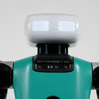 این ربات انسان‌نمای دوپا، با چشمان LED خود به شما نشان می‌دهد کجا می‌رود