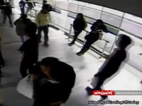 ببینید چوب خدا بر کمر دزدِ گوشی!