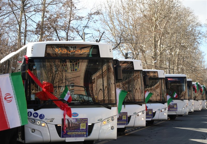 ورود ۴۰ دستگاه اتوبوس درون‌شهری جدید به اهواز