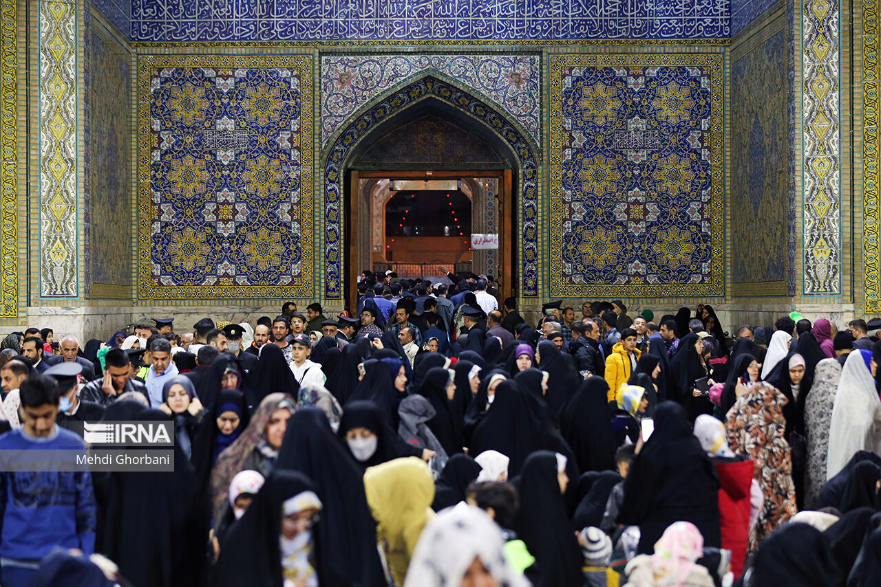 تحویل سال ۱۴۰۲ در حرم مطهر رضوی