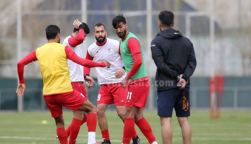 شهریار مغانلو پر رنگ و مشکوک در اردوی تیم ملی