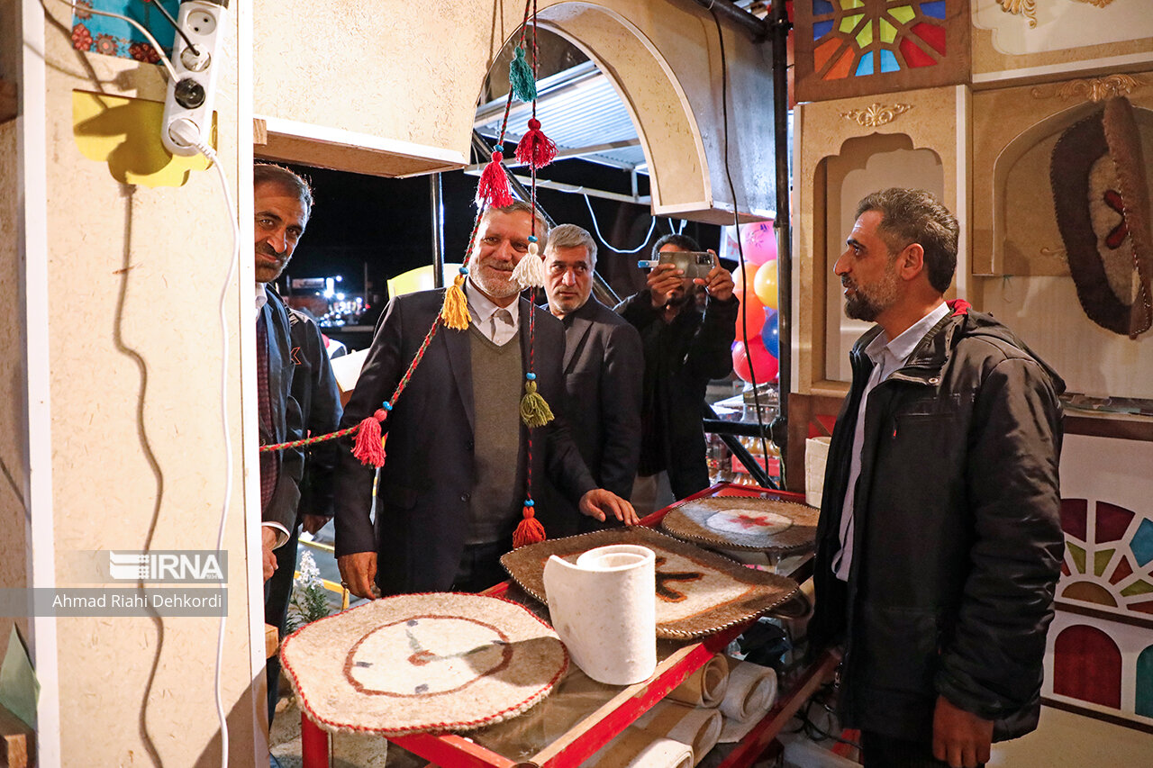 عکس/ سفر وزیر کار به چهارمحال و بختیاری