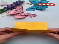 اینجوری برای کتاب هات، بوک مارک پروانه ای درست کن