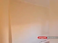 لحظه ترسناک زمین خوردن یک کارگر چند ثانیه قبل از ریزش دیوار