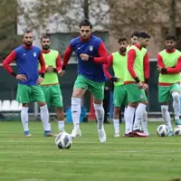 برگزاری آخرین تمرین تیم ملی پیش از دیدار با روسیه