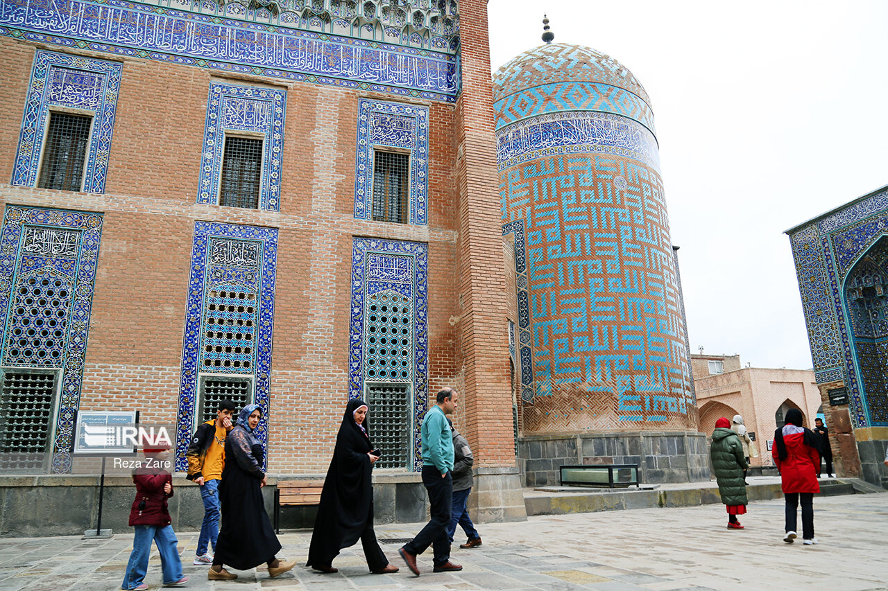 گردشگران نوروزی در اردبیل