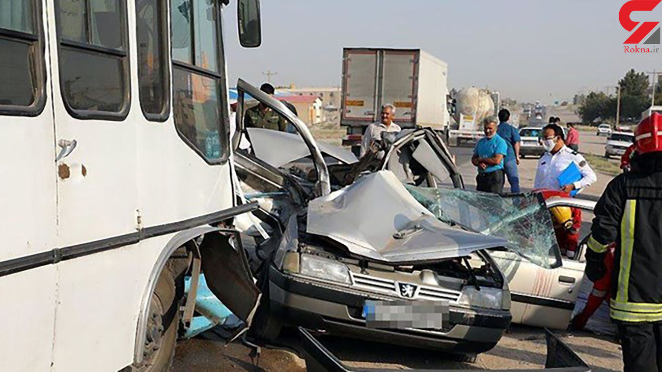 حادثه مرگبار برای 13 مسافر نوروزی در جاده‌ اصفهان