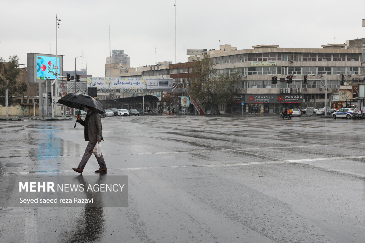 خیابان‌های خلوت تهران در نوروز ۱۴۰۲
