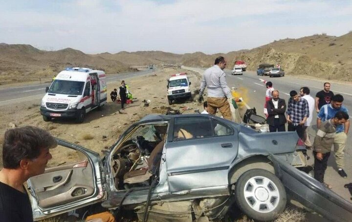 واژگونی مرگبار سمند در جاده فراشبند