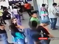 غافلگیر کردن یک سارق مسلح توسط پلیس مخفی