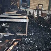 آتش‌سوزی گسترده کارگاه چوب در شیراز مهار شد
