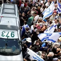 تظاهرات در تل‌آویو در اعتراض به طرح اصلاحات قضایی کابینه نتانیاهو