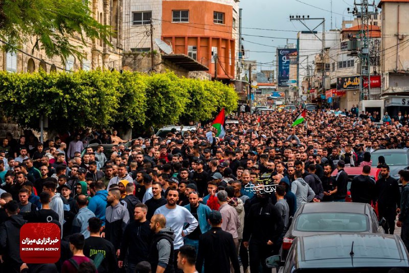 عکس/ تشییع پیکر اولین شهید فلسطینی در ماه رمضان