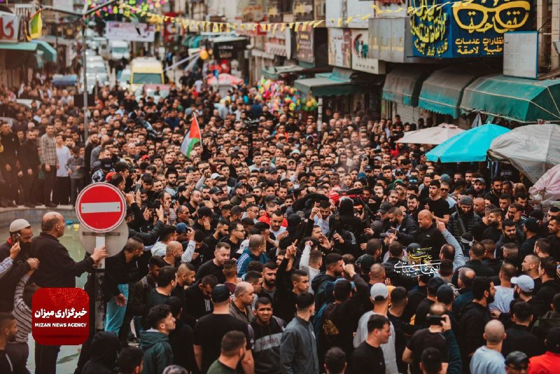 عکس/ تشییع پیکر اولین شهید فلسطینی در ماه رمضان