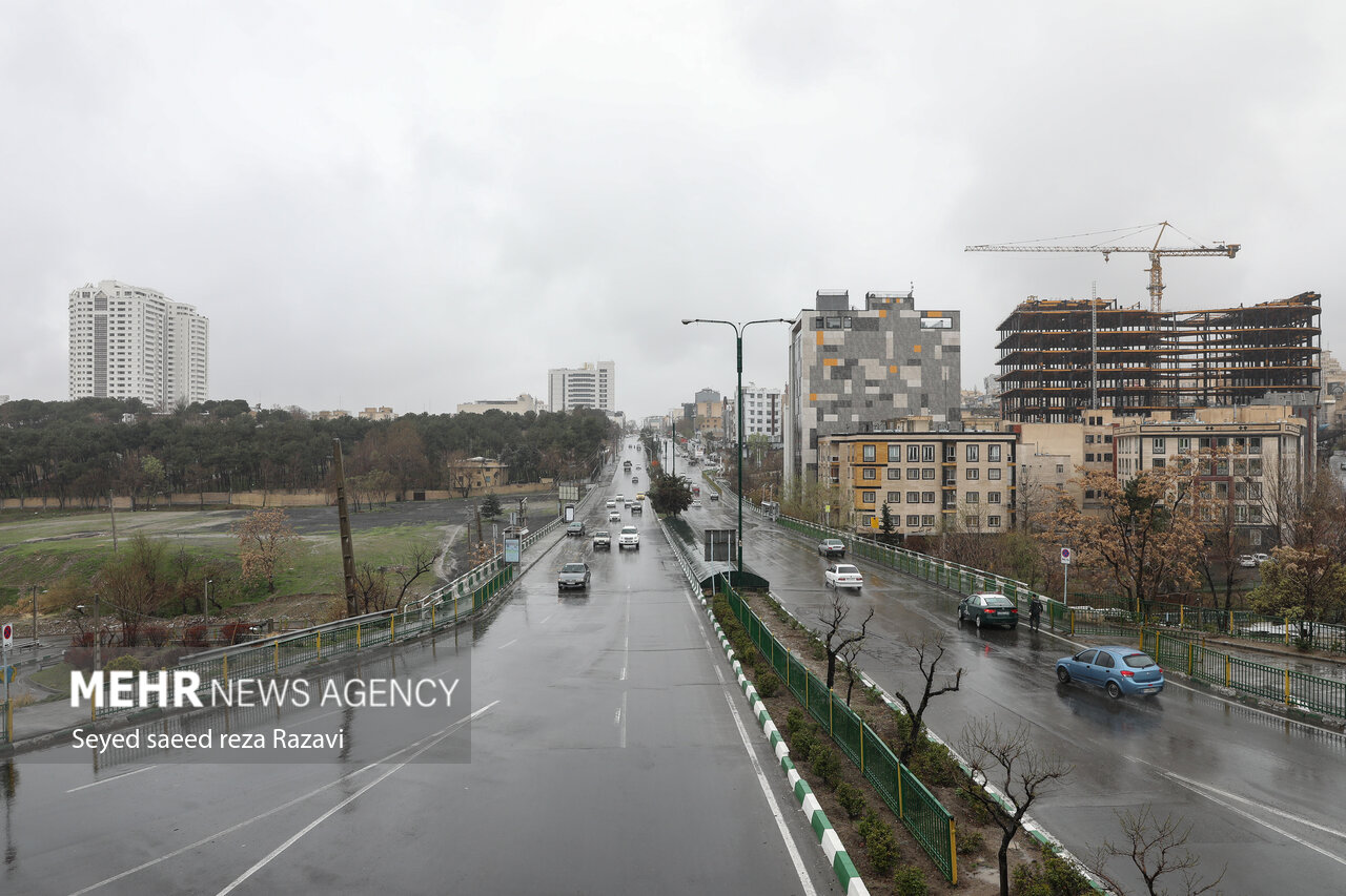 عکس/ خیابانهای خلوت تهران در نوروز ۱۴۰۲