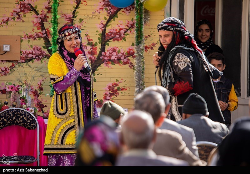 مراسم جشن عید نوروز در سرای سالمندان صدیقِ خرم آباد