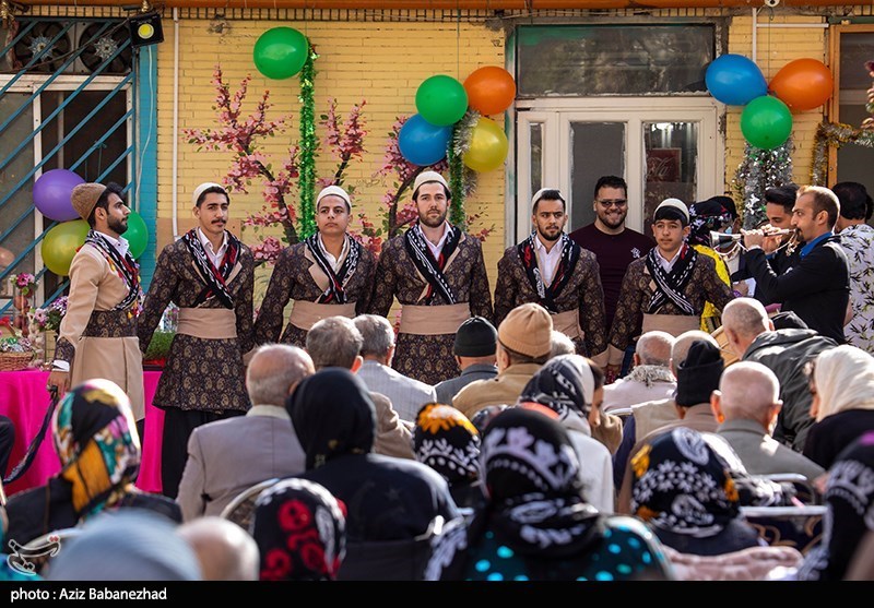 مراسم جشن عید نوروز در سرای سالمندان صدیقِ خرم آباد