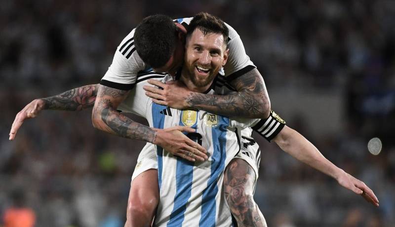 جشن قهرمانی آرژانتینی‌ها در خانه و رکوردشکنی مسی