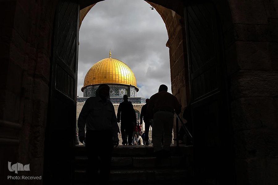 اولین نماز جمعه ماه مبارک رمضان در مسجدالاقصی