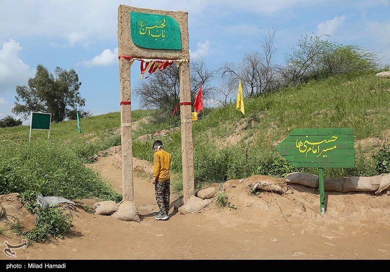 عکس/ مسافران نوروزی در یادمان عملیات فتح‌المبین