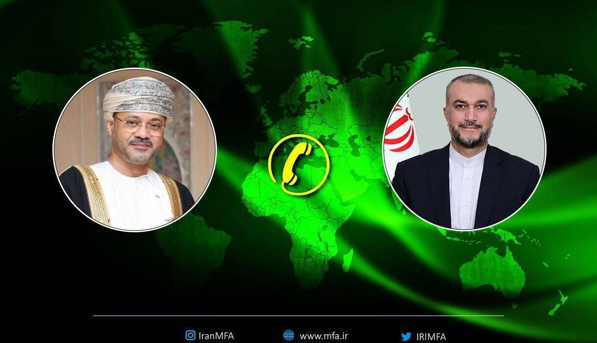گفتگوی وزیران خارجه ایران و عمان پیرامون لغو تحریم‌ها