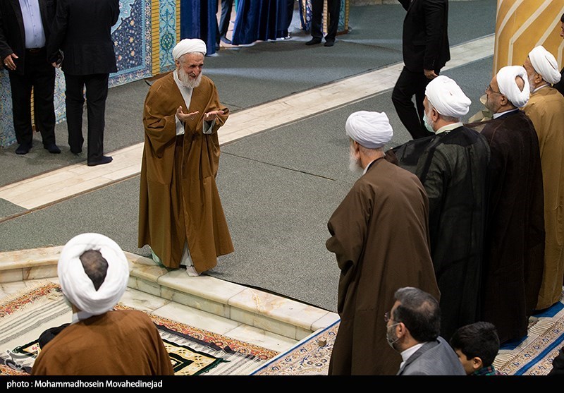 عکس/ حضور مسئولان در نخستین نماز جمعه تهران در سال ۱۴۰۲