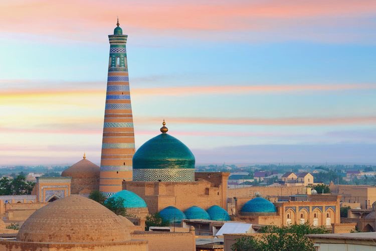 قابی جادویی از آبی خوارزم در ازبکستان
