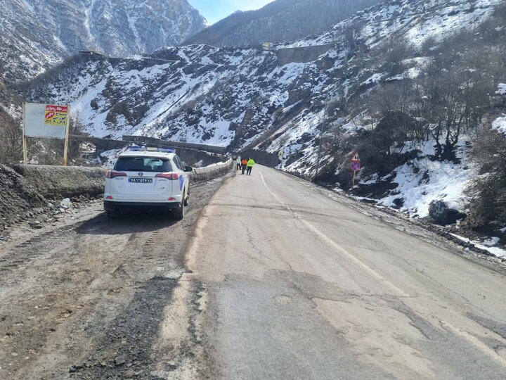 محور کندوان بازگشایی شد