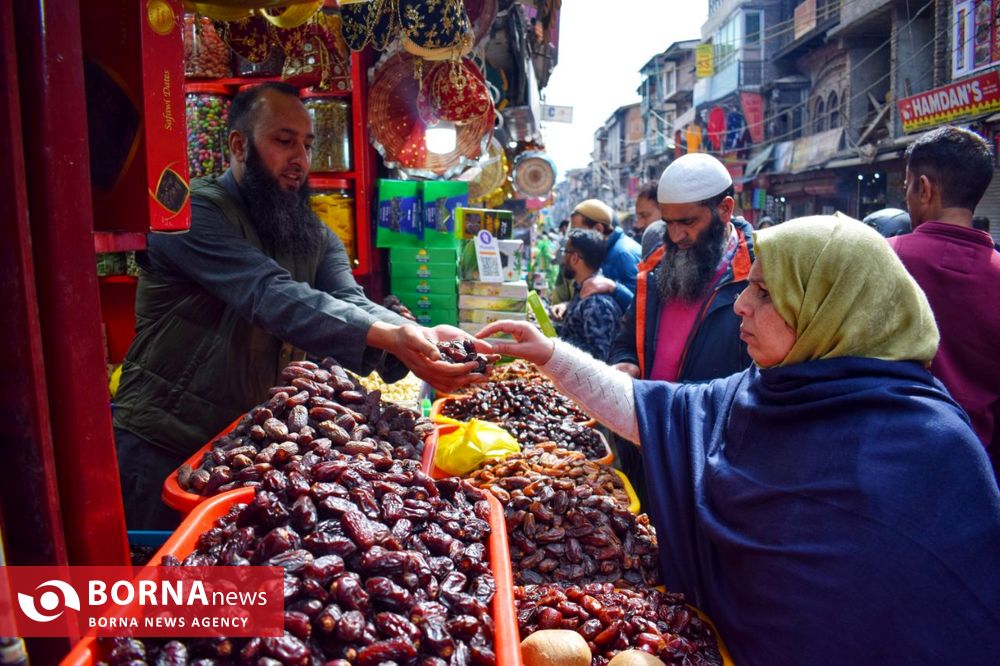 عکس/ بازارهای کشمیر با رنگ و بوی ماه رمضان
