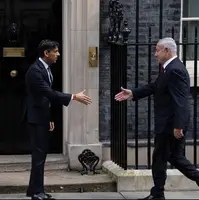 لغو کنفرانس خبری نخست‌وزیر انگلیس با نتانیاهو