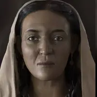 زنی از عربستان در ۲ هزار سال پیش