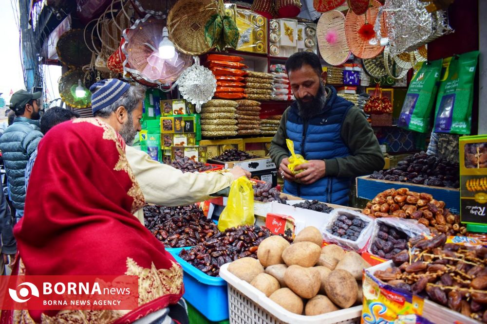 عکس/ بازارهای کشمیر با رنگ و بوی ماه رمضان