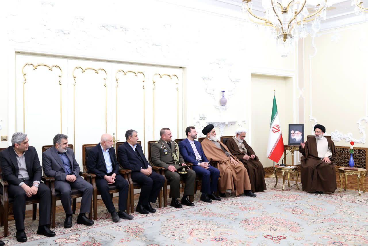 دیدار عیدانه رییس جمهور با مقامات کشوری و لشکری