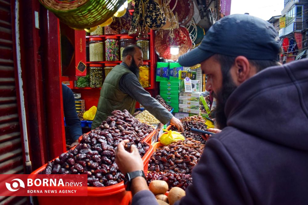 عکس/ بازارهای کشمیر با رنگ و بوی ماه رمضان