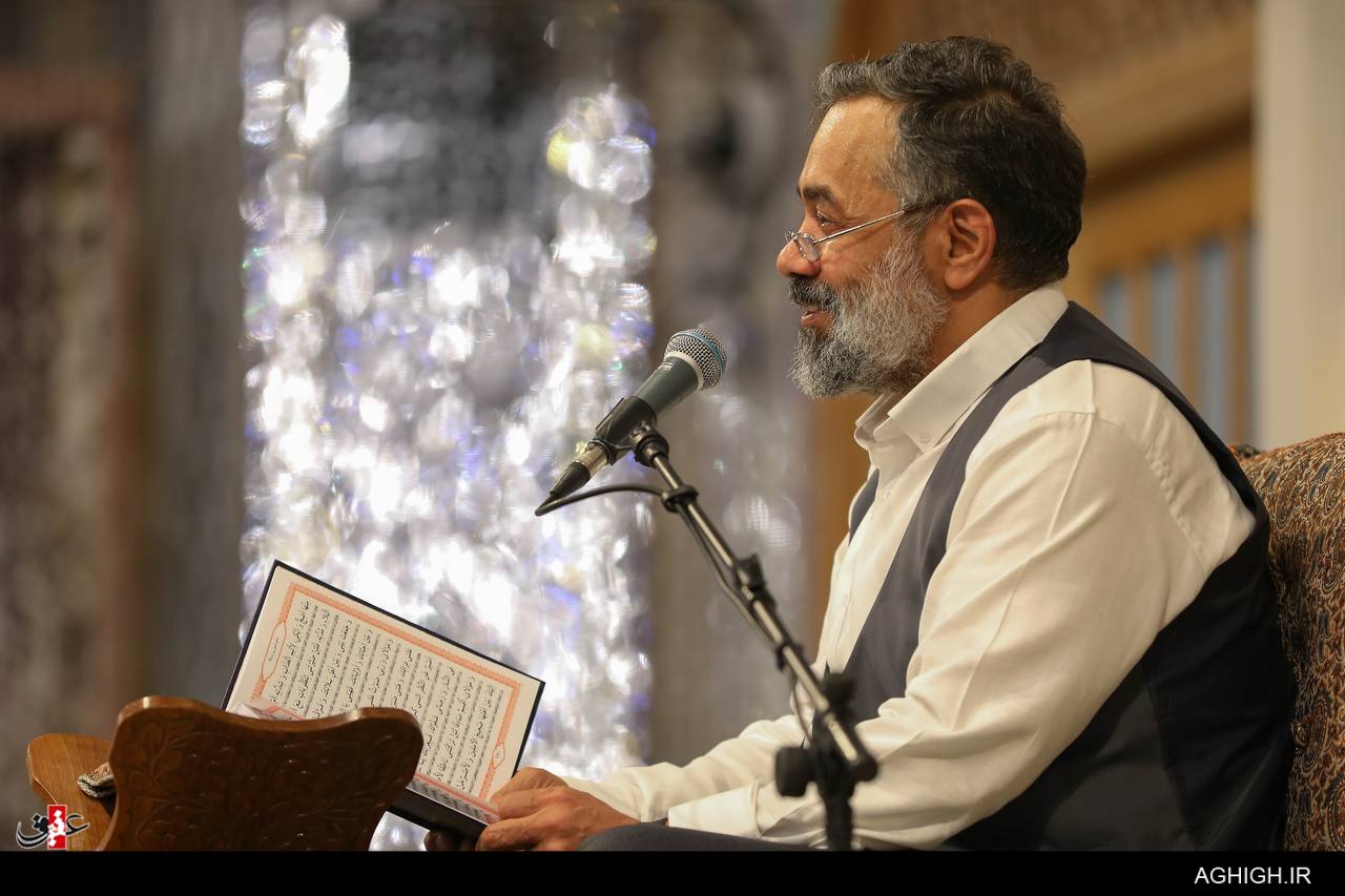 عکس/ مناجات خوانی شب دوم ماه رمضان در حرم رضوی  