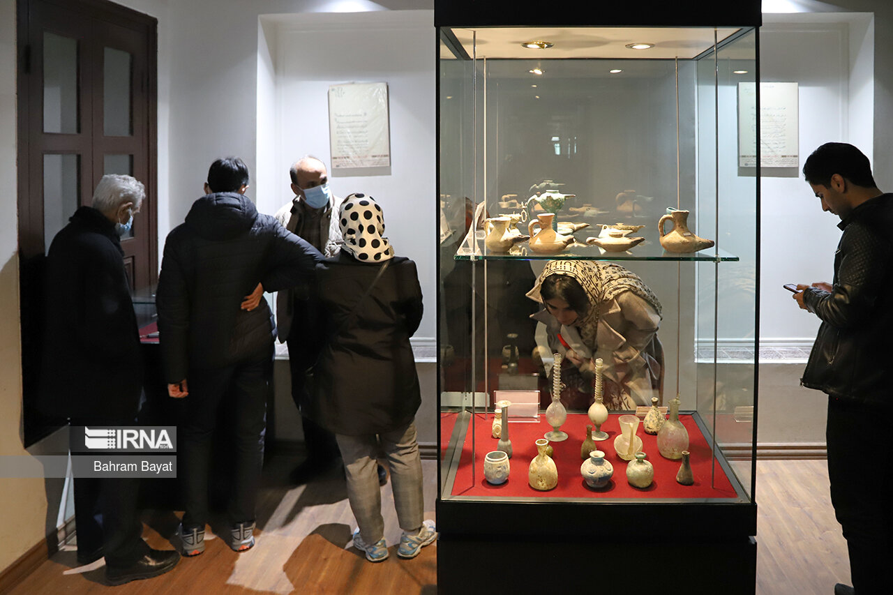 عکس/ گردشگران نوروزی در موزه باستان شناسی زنجان