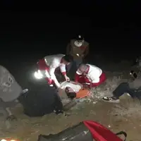 سقوط خودرو به دره در محور قزوین-الموت غربی