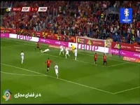 دبل خوزلو؛گل سوم اسپانیا به نروژ توسط خوزلو