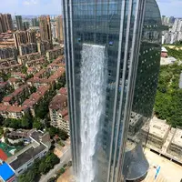 ساخت یک آبشار عجیب و خارق العاده در چین ! 