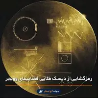 رمزگشایی از دیسک طلایی فضاپیمای وویجر
