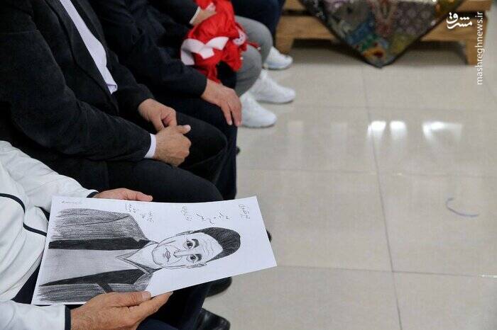 عکس/ روز متفاوت تیم ملی ایران در دو مرکز خیریه