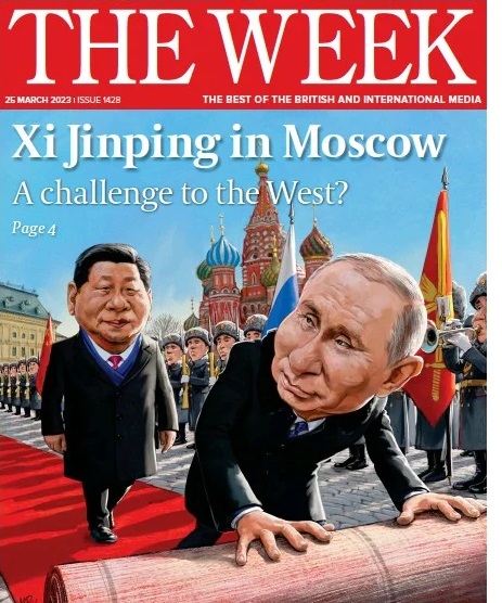 صفحه اول هفته نامه د وییک/ حضور شی جی پینگ در روسیه چالشی برای غرب است؟