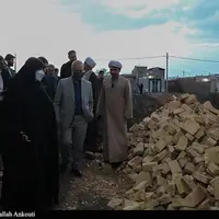 عکس/ استاندار کرمان به حاشیه شهر کرمان رفت