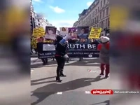 اعتراضات مردمی در خیابان‌های لندن