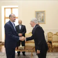 خداحافظی سفیر برزیل در ایران با امیرعبداللهیان