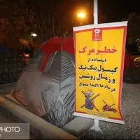 نجات هفت مسافر توسط آتش‌نشانان اصفهان