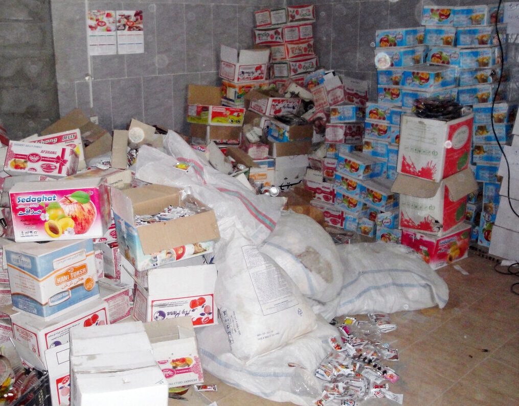 معدومسازی بیش از ۶ تُن مواد غذایی فاسد در کردستان