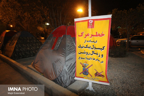 نجات ۷ مسافر توسط آتش‌نشانان اصفهان